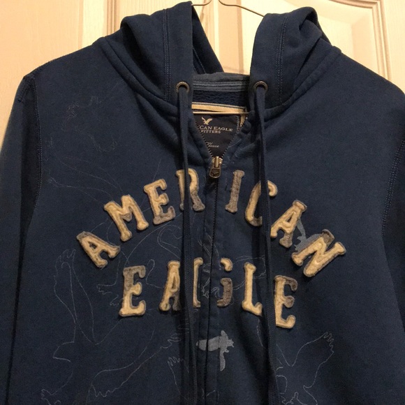 Women’s Dark Blue M American Eagle Hoodie - Picture 2 of 4